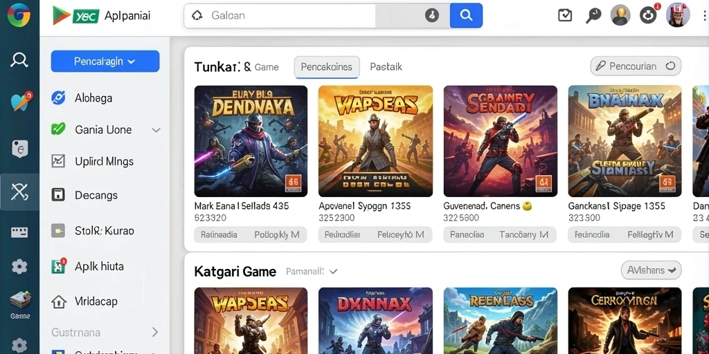 Tampilan antarmuka yang user-friendly dan menarik.