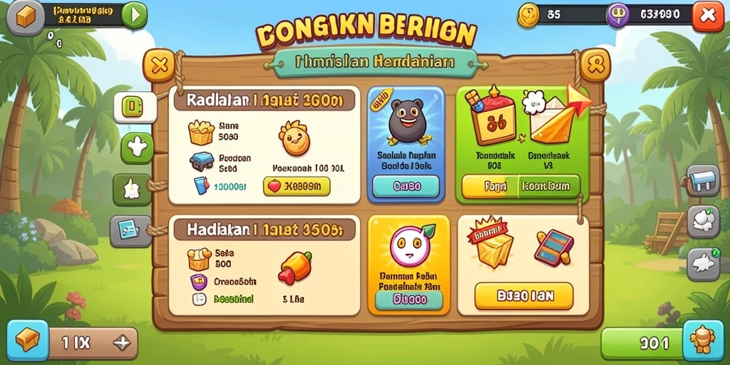 Tampilan antarmuka yang menarik dan mudah digunakan.