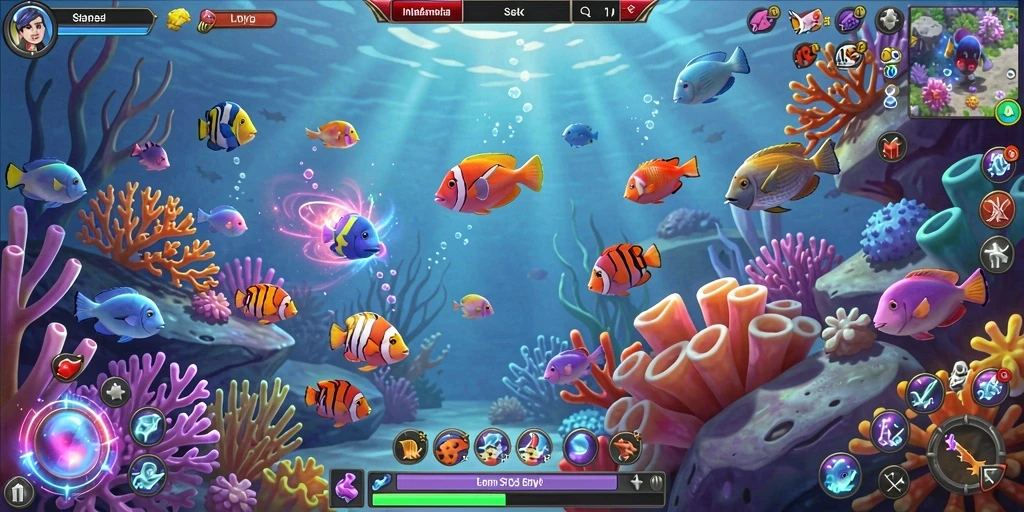 Tangkapan layar menampilkan aksi seru dalam game.