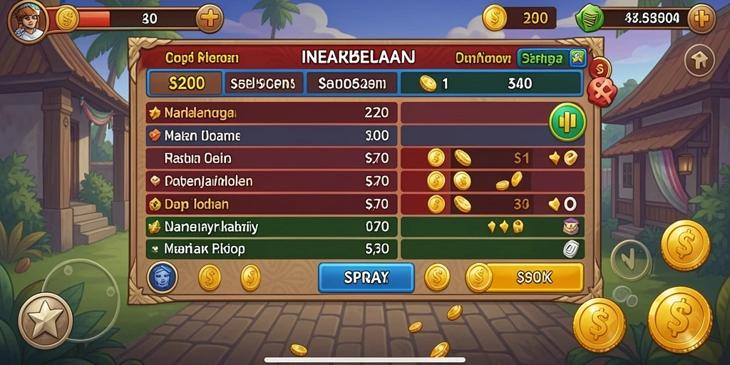 Tampilan antarmuka yang modern dan menarik.