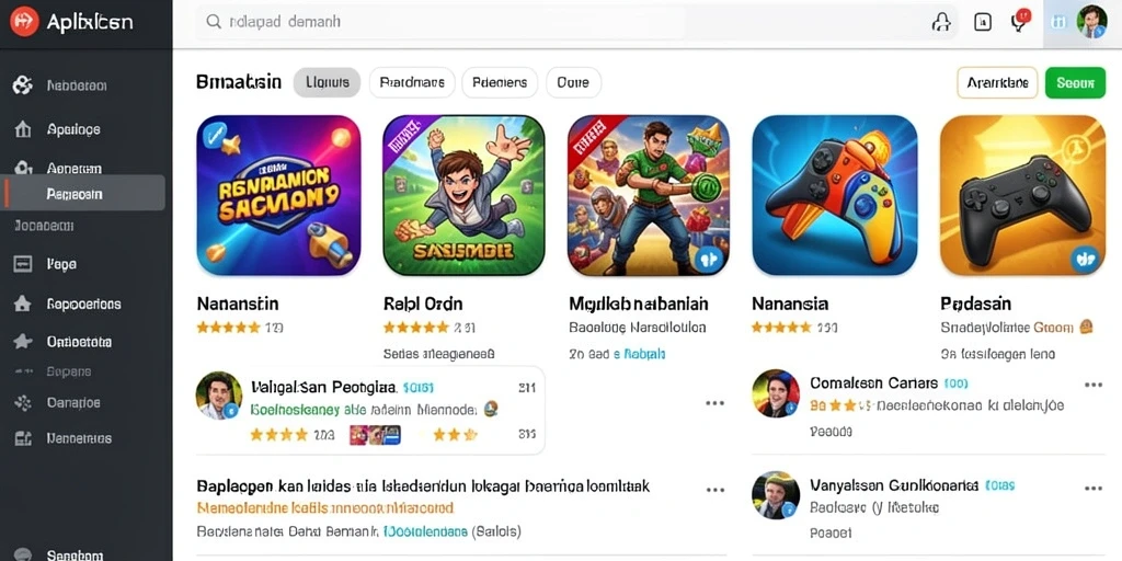 Tampilan antarmuka yang ramah pengguna.