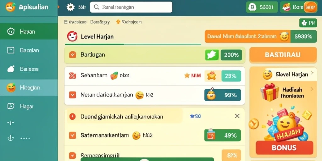 Antarmuka pengguna yang menarik dan mudah dinavigasi.