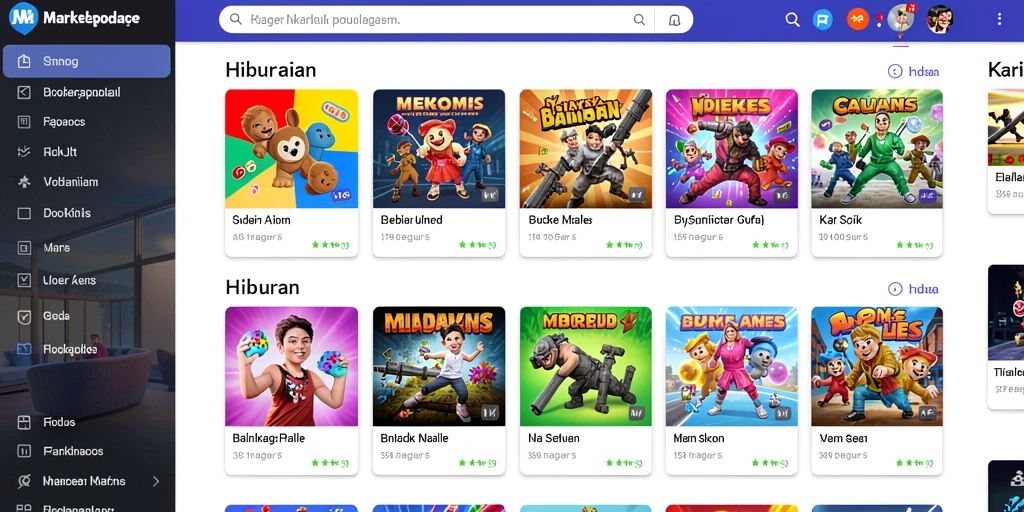Tampilan antarmuka yang ramah pengguna.