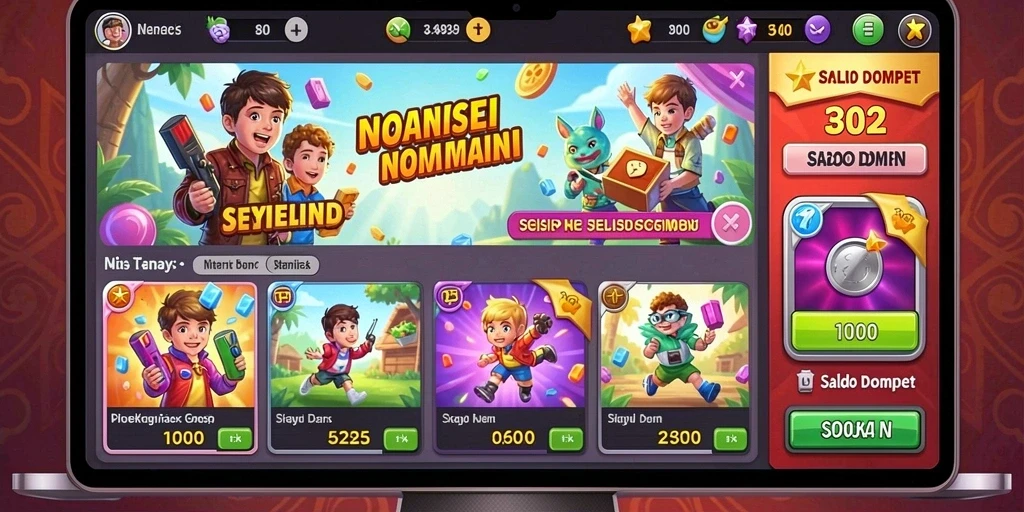 Screenshot menampilkan karakter utama dalam misi.