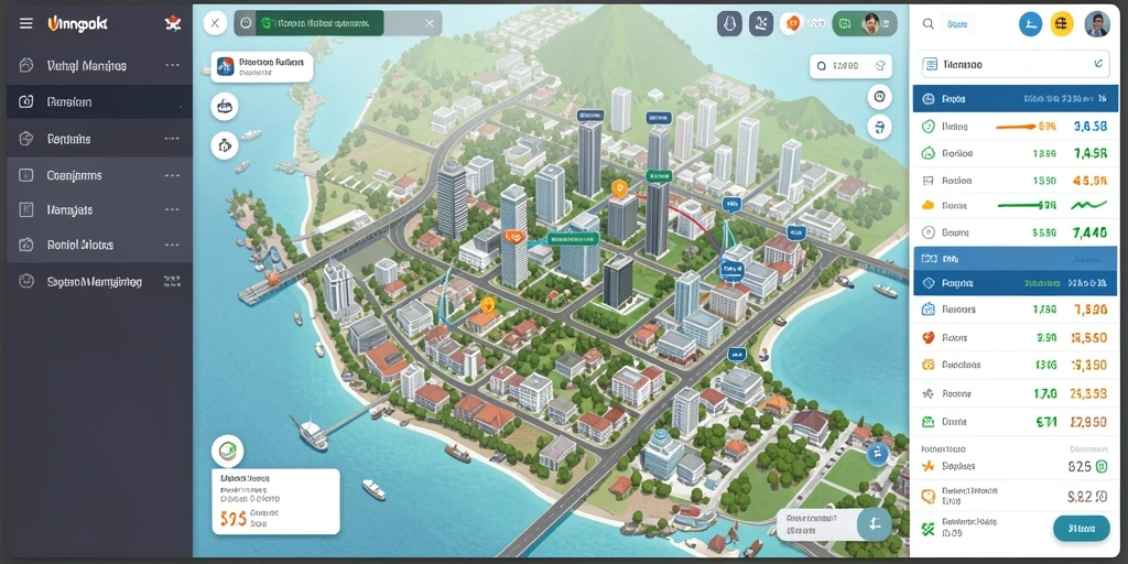 Antarmuka aplikasi yang user-friendly dan modern.