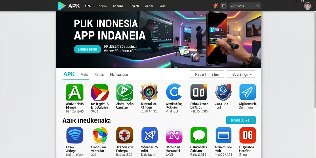 Tampilan antarmuka yang menarik dan modern.