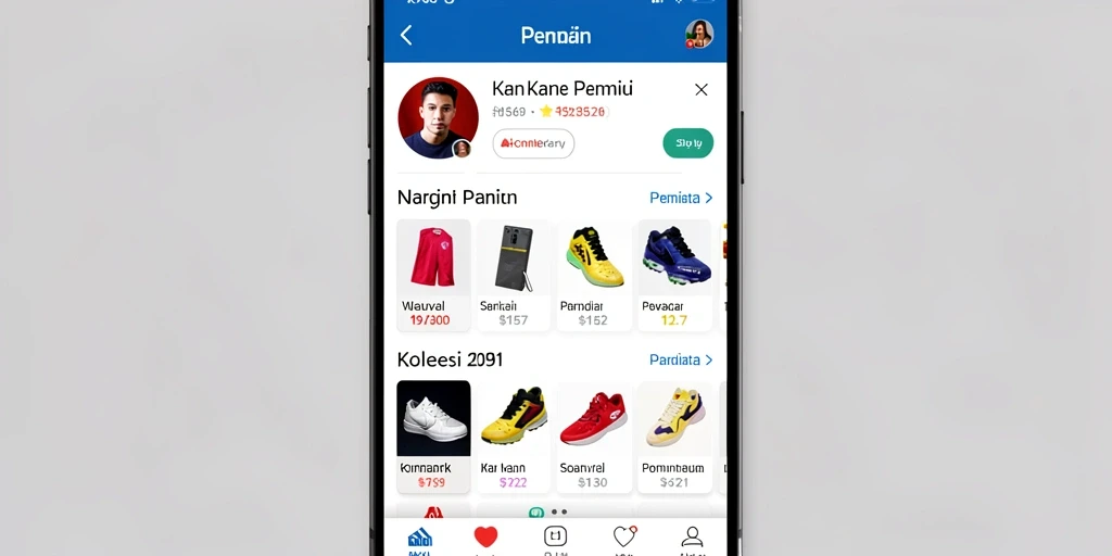 Tampilan antarmuka yang ramah pengguna.