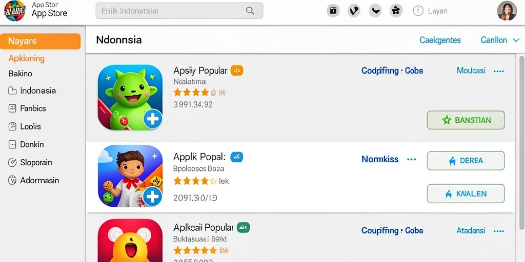 Tampilan antarmuka yang user-friendly dan menarik.