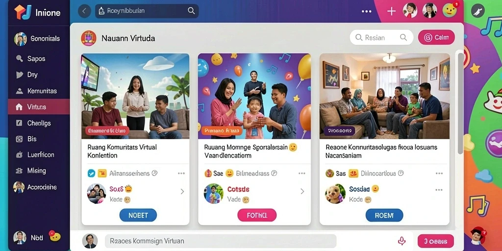 Antarmuka pengguna yang menarik dan mudah digunakan.
