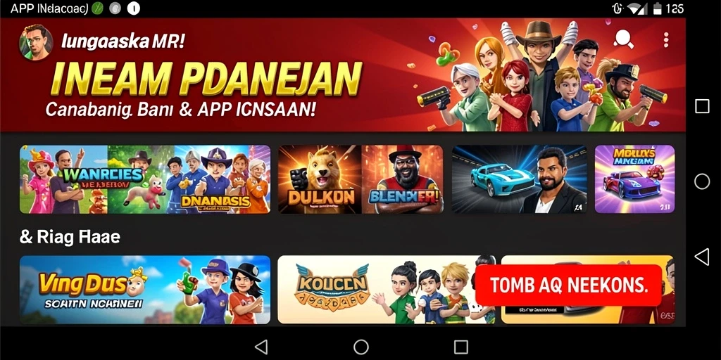Tampilan antarmuka utama OHTOGEL yang menarik.