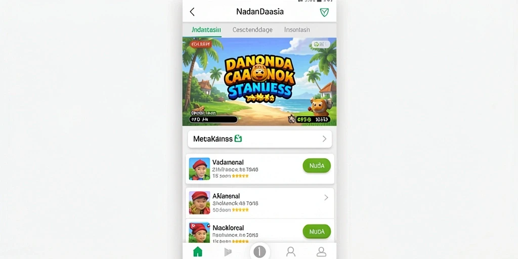 Tampilan antarmuka pengguna yang menarik.