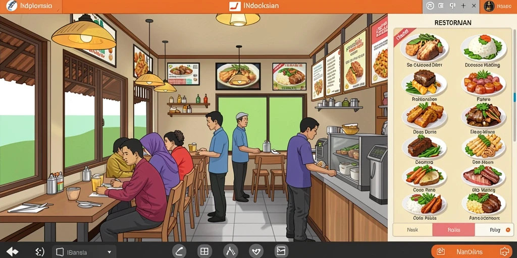 Tampilan antarmuka yang ramah pengguna.