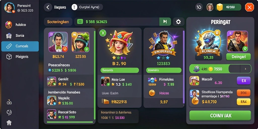 Tampilan awal RPVIP4 dengan menu navigasi mudah.