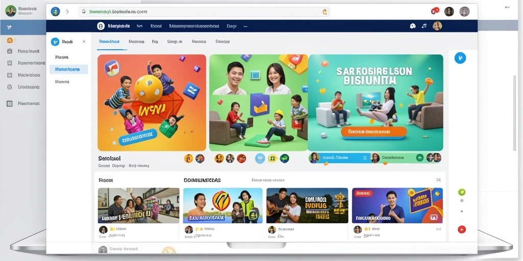 Tampilan awal yang menarik dan informatif.