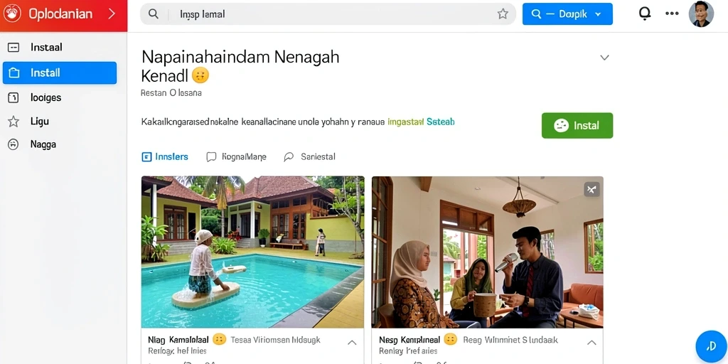 Tampilan antarmuka yang ramah pengguna dan mudah dinavigasi.