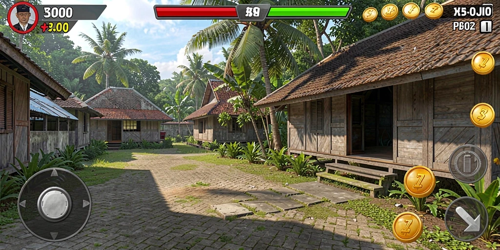 Screenshot menunjukkan tampilan antarmuka yang menarik.